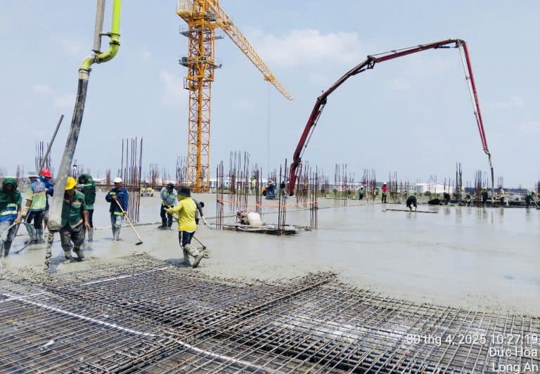 Thi công Nhà máy SUNTONE industry VN — 4/14