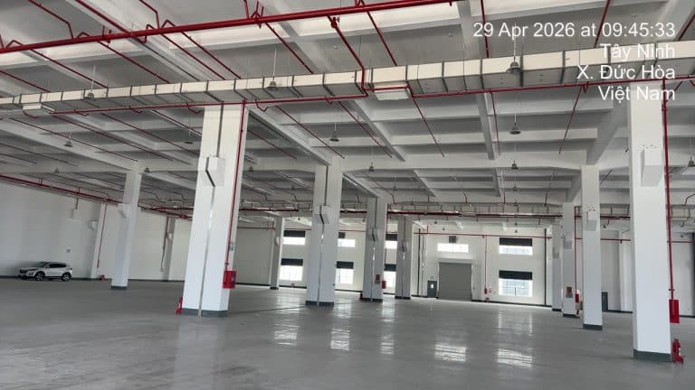 Thi công Nhà máy SUNTONE industry VN — 7/14