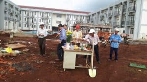 Động Thổ Xây Dựng Nhà Giải Trí Công Ty CiBao