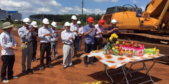 Động Thổ Xây Dựng Nhà Văn Phòng Công Ty Cibao